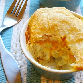 Cheese and Potato Puff Pies