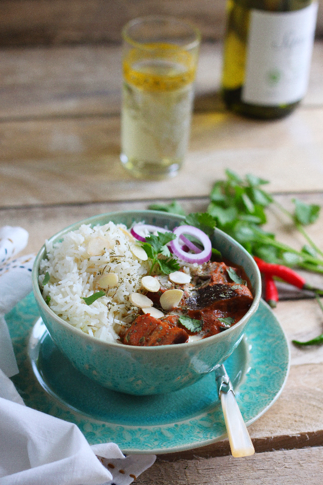 Slow Cooker Aubergine Makhani