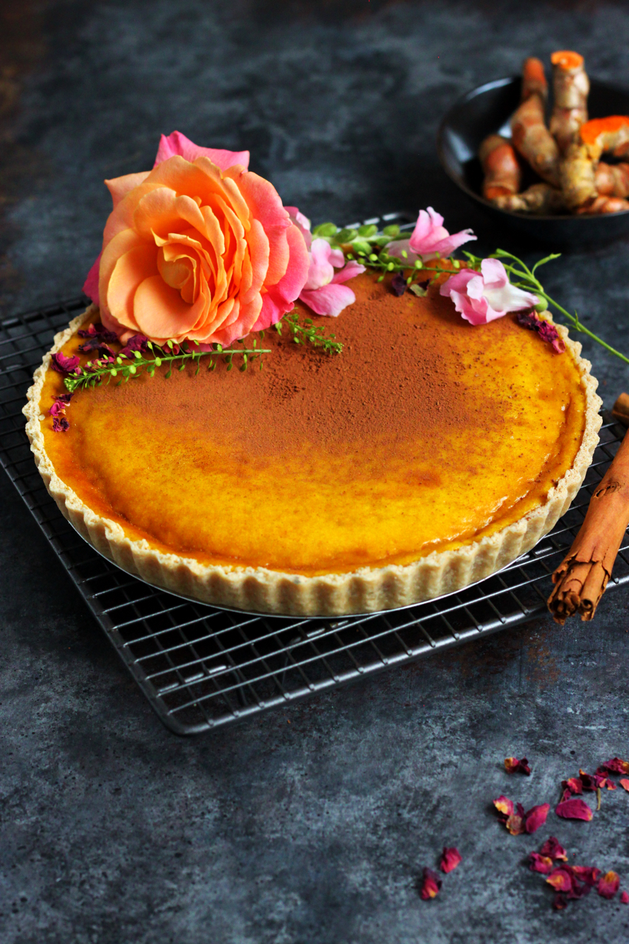 Turmeric Milk Tart