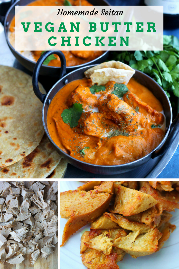 Vegan Seitan Butter Chicken