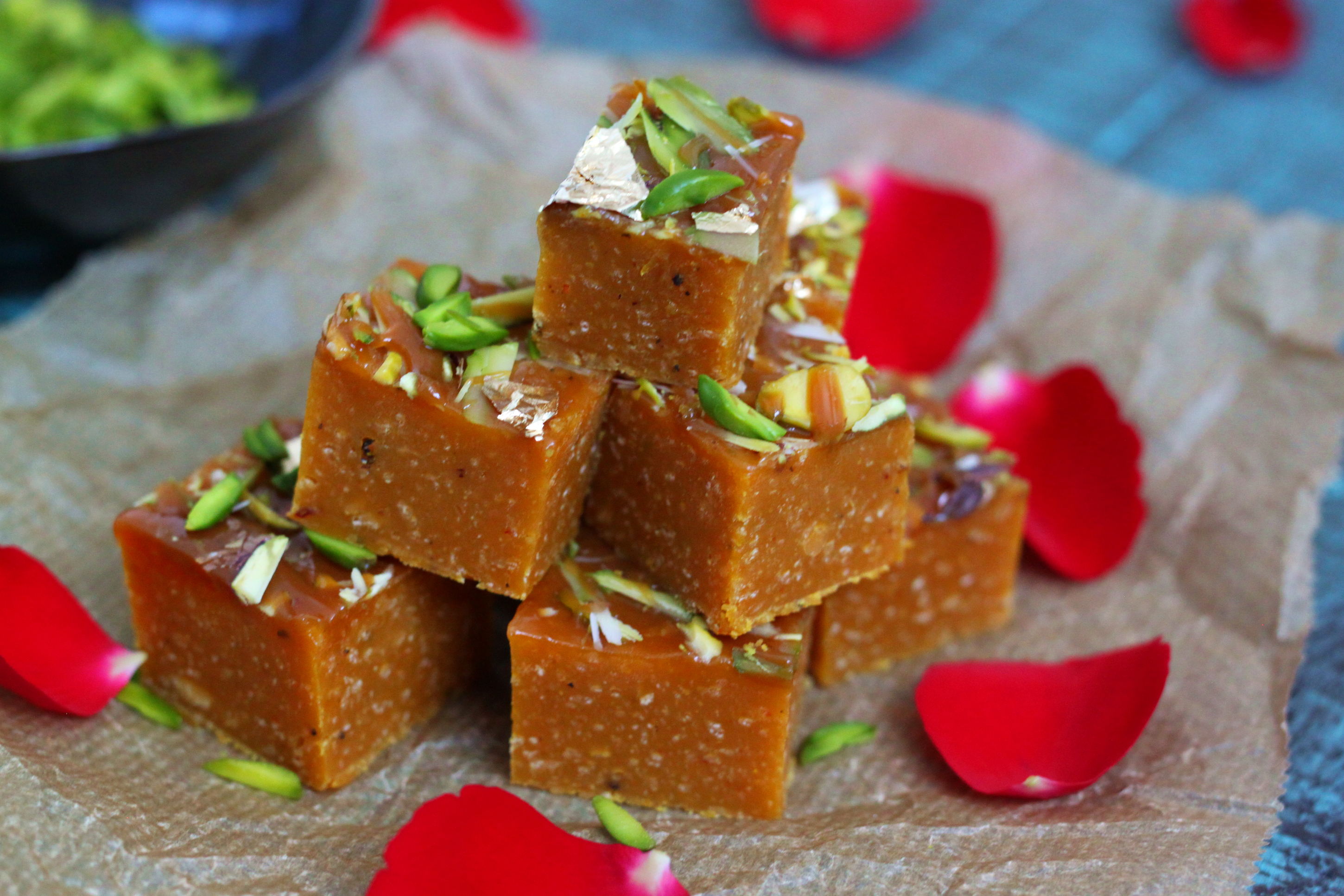 Salted Caramel Mohanthal