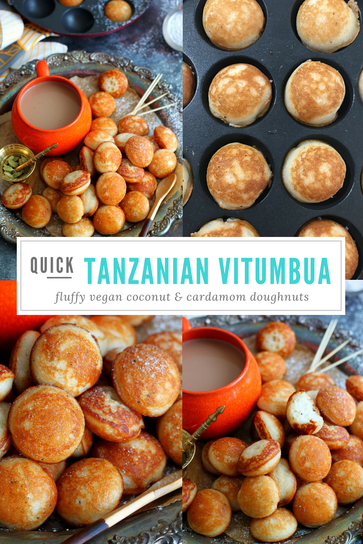 Quick & Fluffy Vitumbua - Tanzanian Coconut Doughnuts