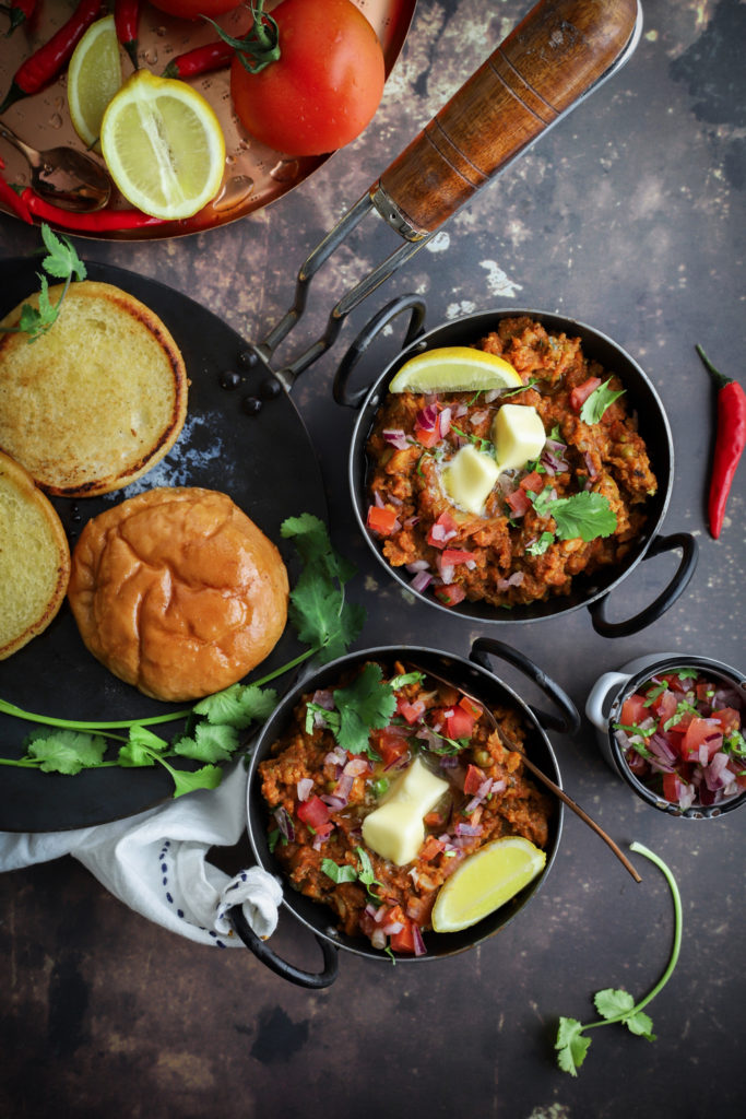 Melt-in-the-Mouth Butter Pau Bhaji