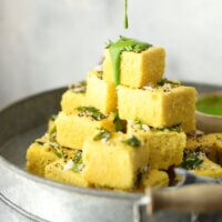 Khaman (Instant Chickpea Flour Dhokla)