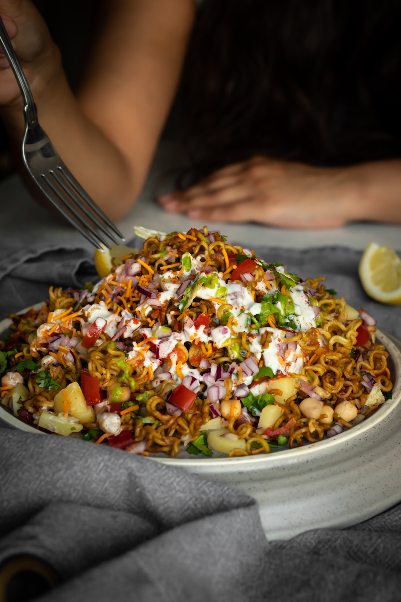 Maggi Noodles Chaat