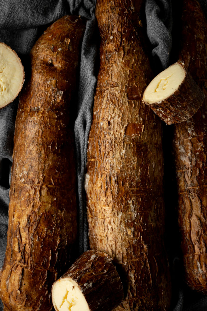 Fresh cassava mogo yuca