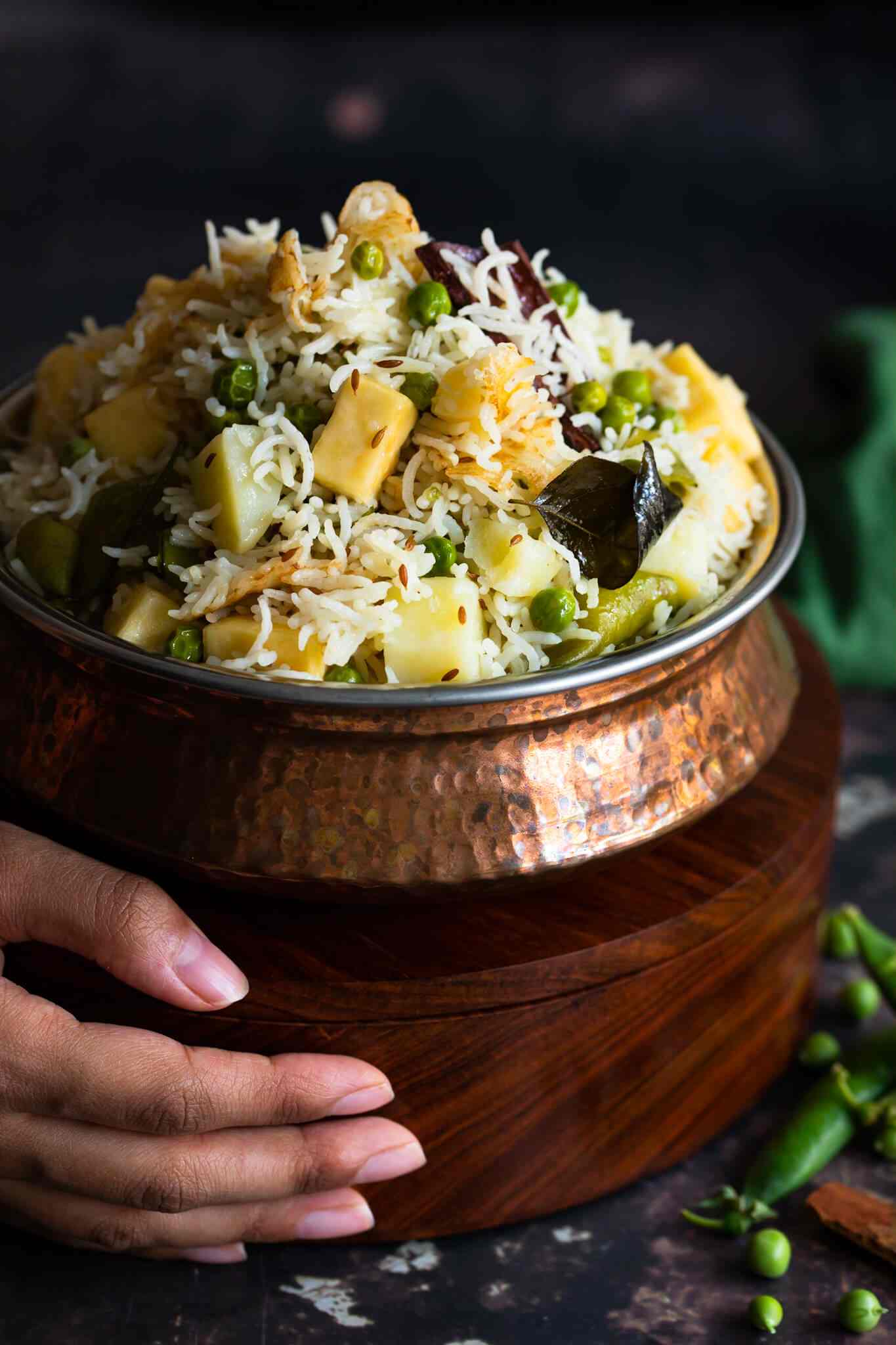 Gujarati-Style Matar Bhaat