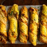 Indian Cheese Twists with Spices - Vegetarian recipe