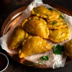 Easy Vegetarian Curry Puffs Recipe with Puff Pastry
