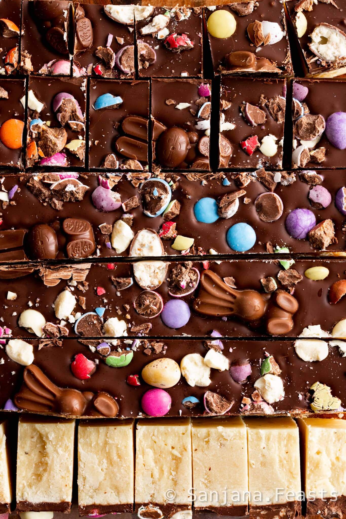 Easter Chocolate Burfi Recipe