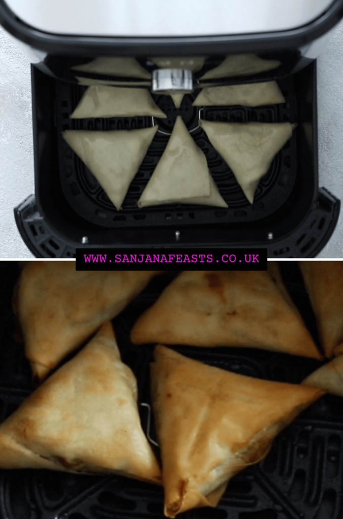 How to cook samosa in air fryer