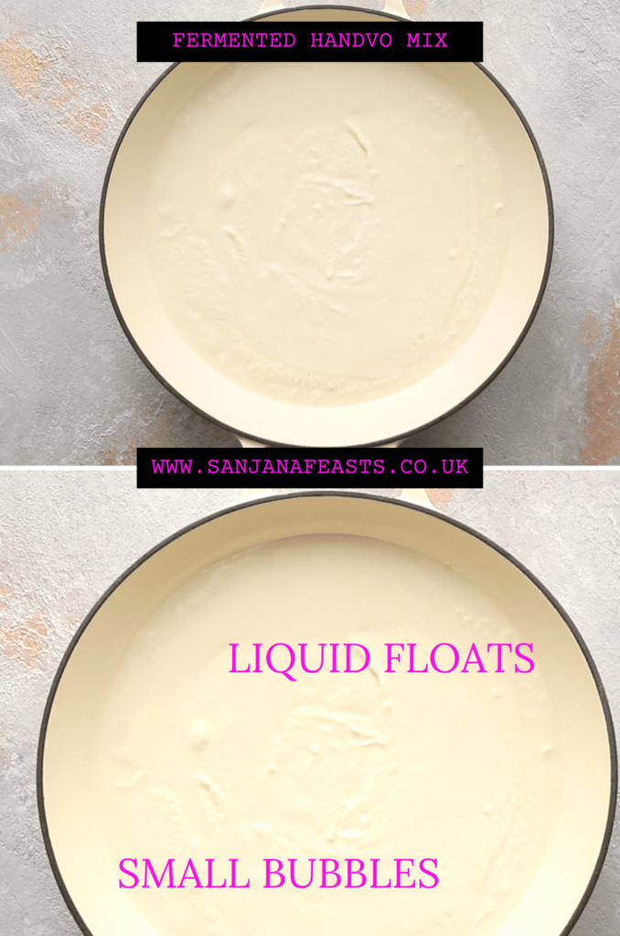 How to ferment handvo