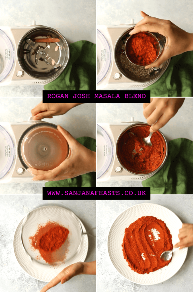 How to make rogan josh curry powder