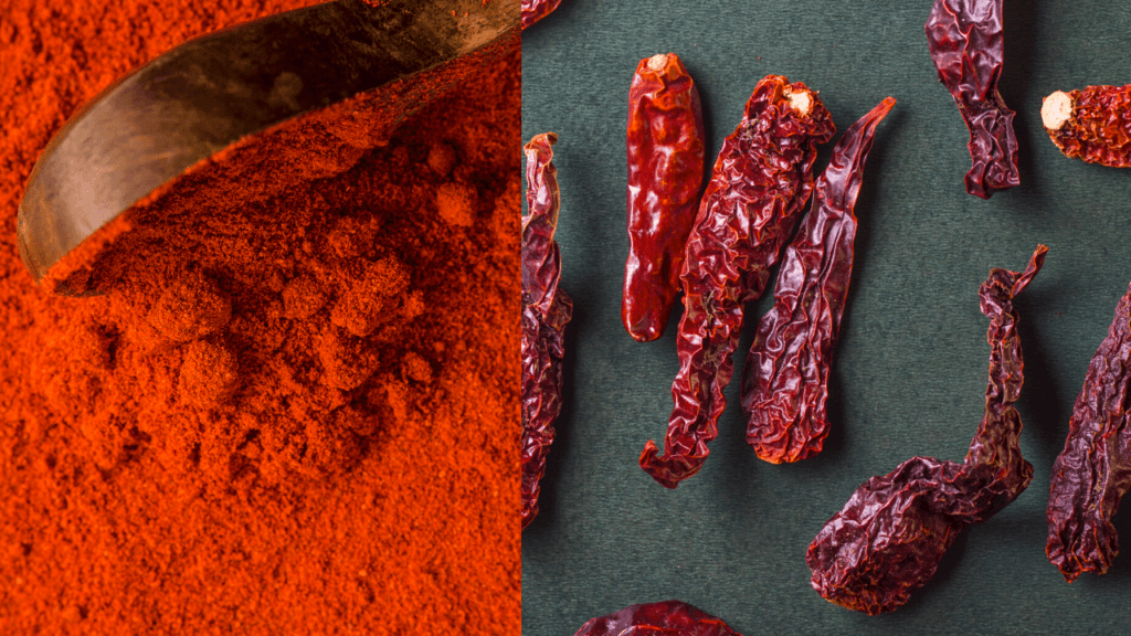 Kashmiri chillies