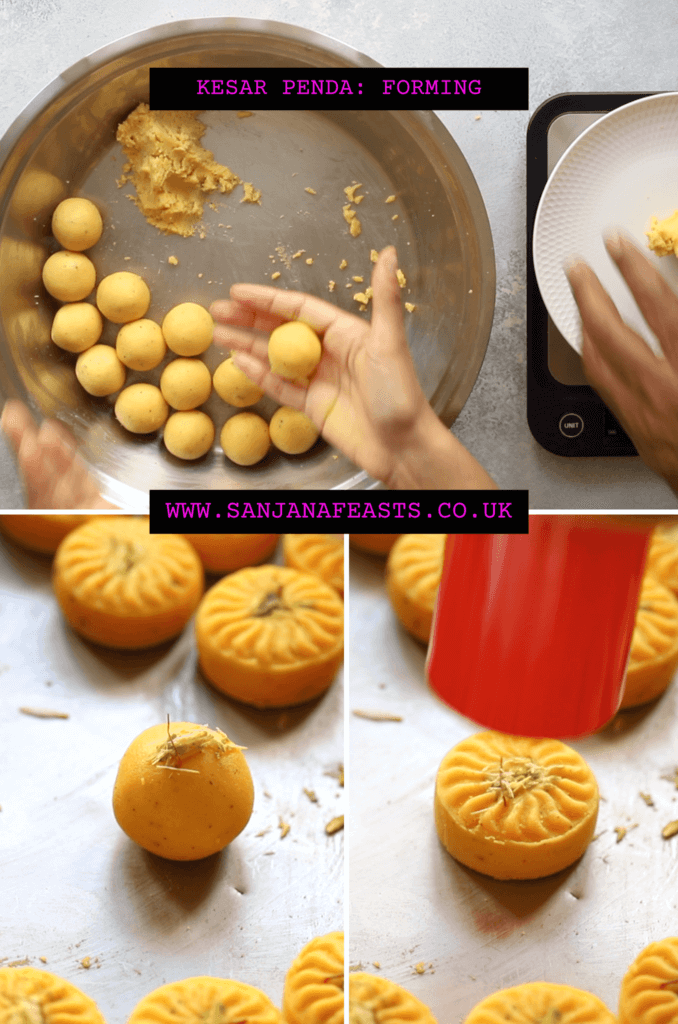 Kesar Penda How to make Yellow Penda