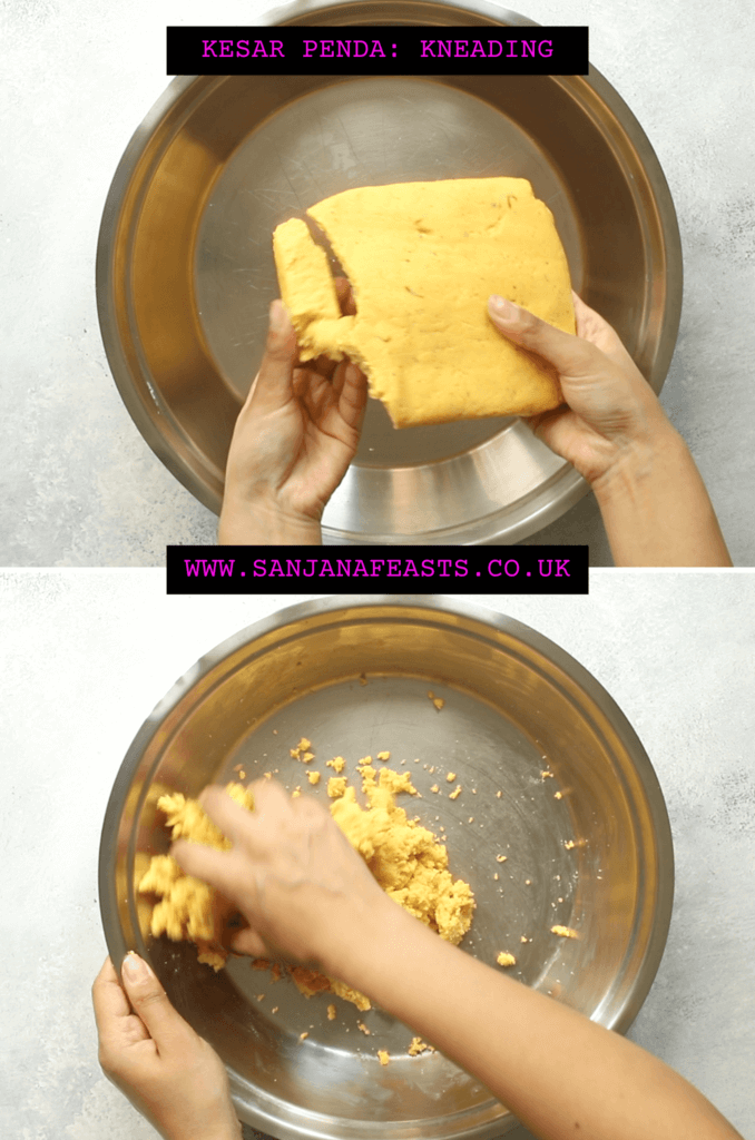 Kesar Penda Penda recipe tutorial