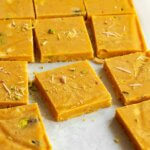 Perfect Besan Barfi recipe