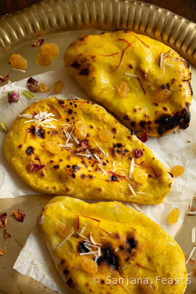 How to make Restaurant-Style Peshwari Naan