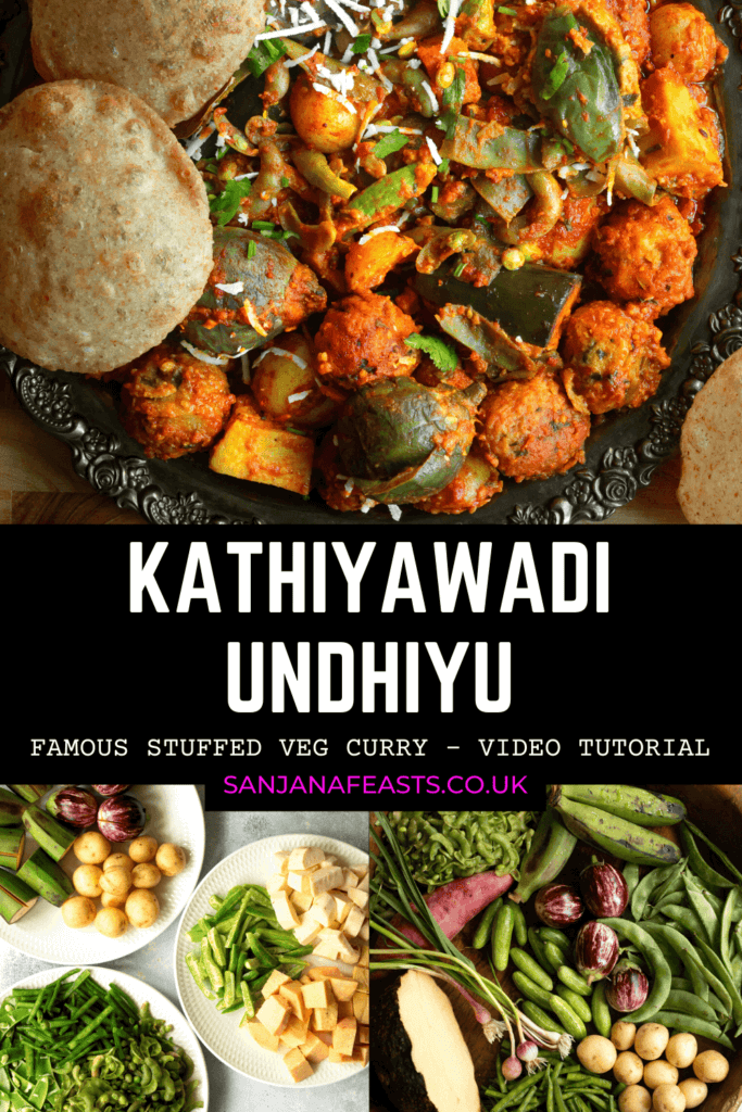 How to make the famous Gujarati Curry Kathiyawadi Undhiyu