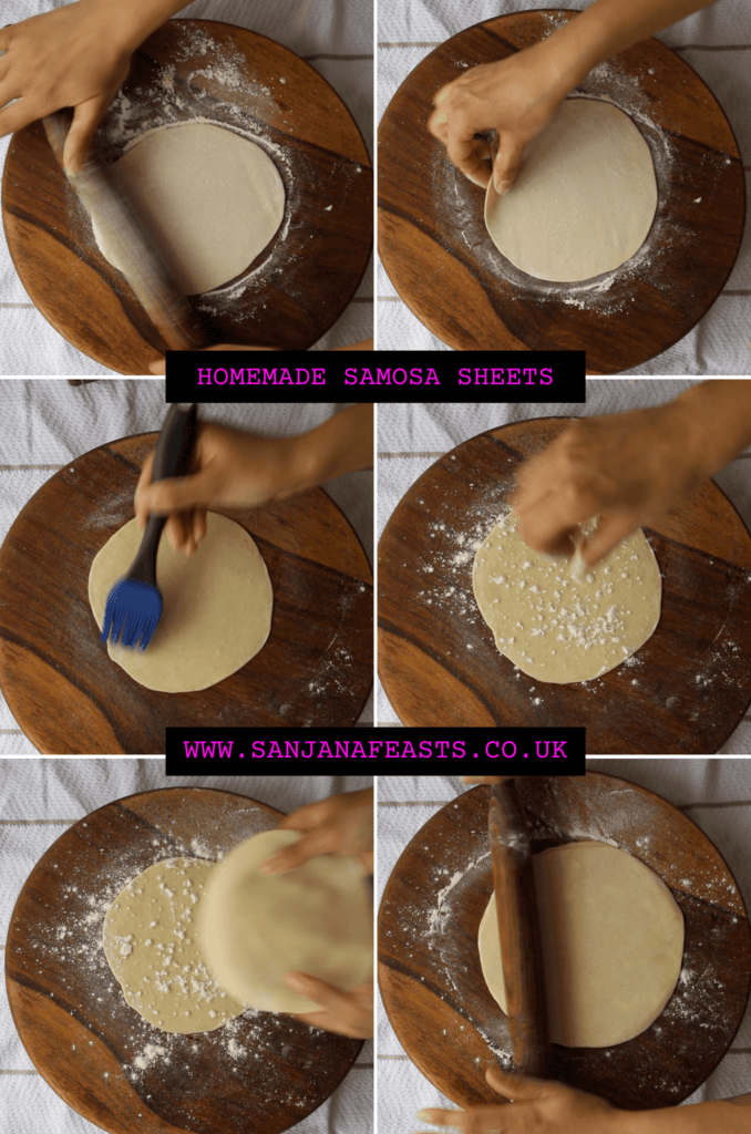 How to make homemade samosa dough