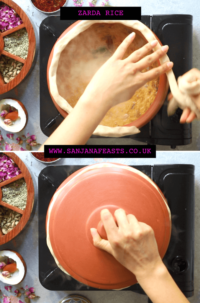 Pakistani Dum Zarda recipe