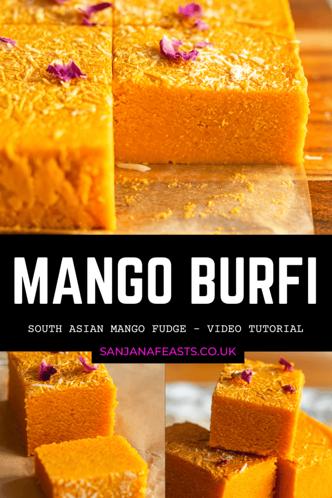 15-Minute Mango Burfi recipe