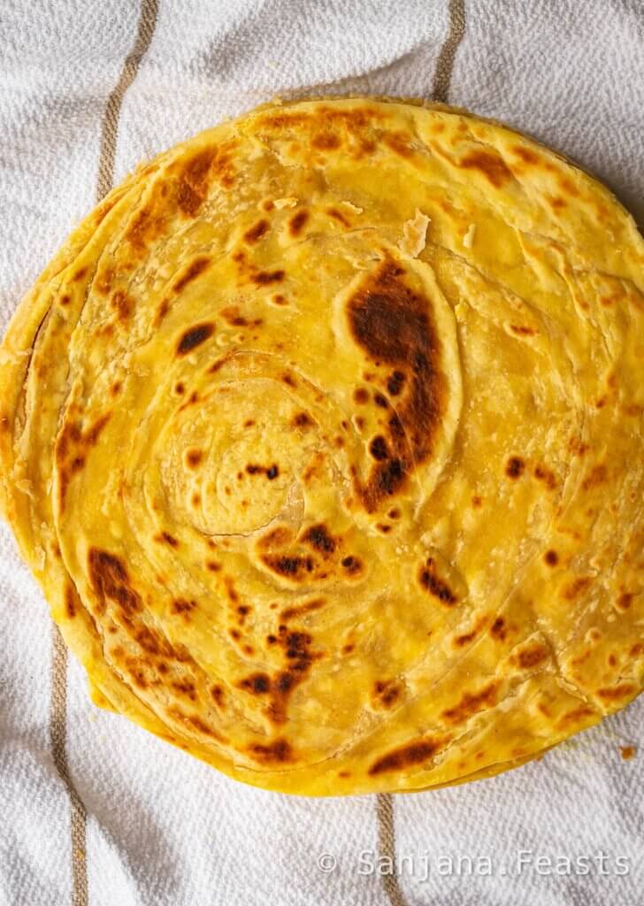 Saffron Laccha Paratha