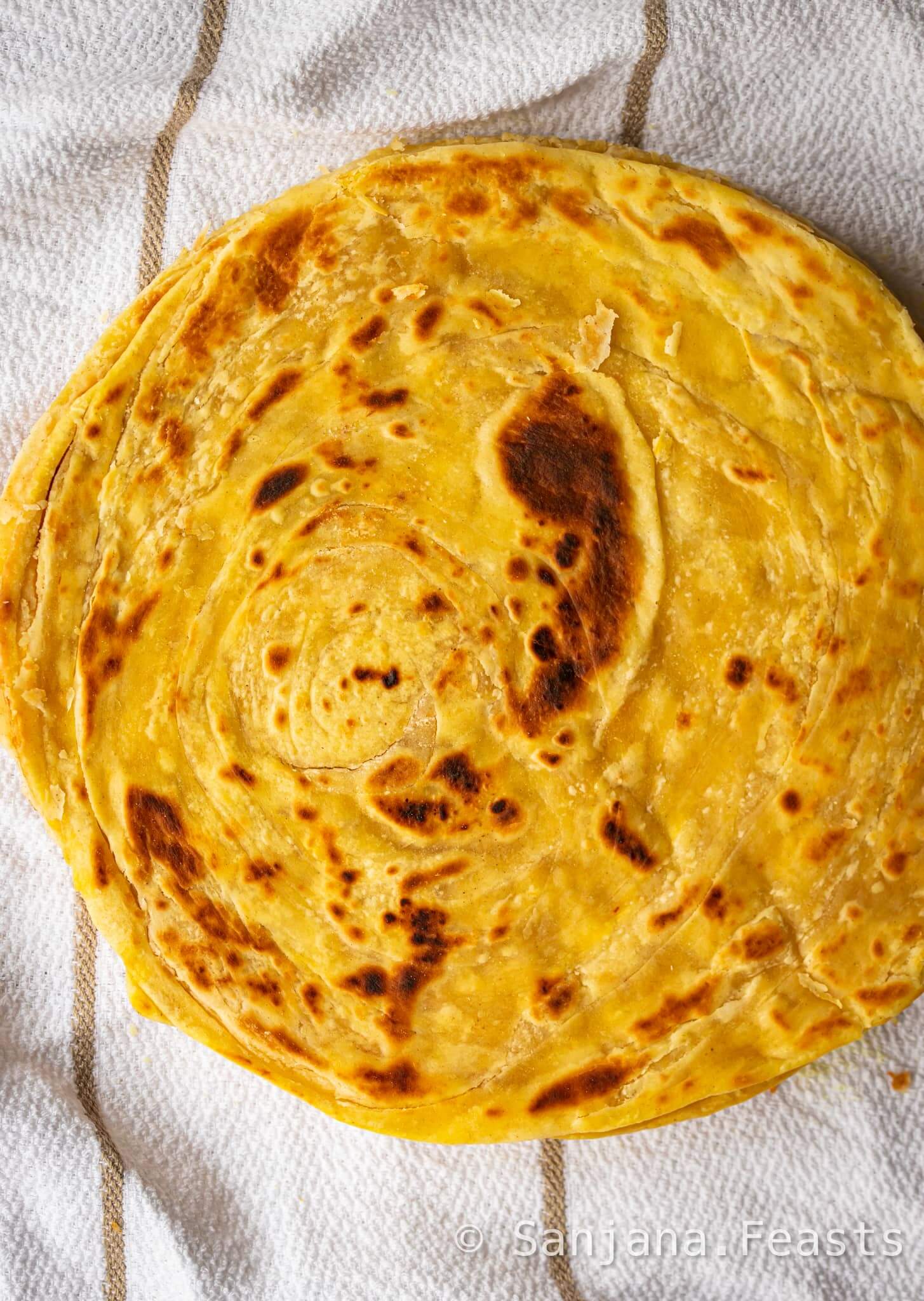 Saffron Laccha Paratha