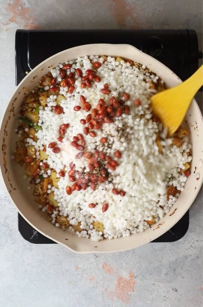 Stir the ingredients