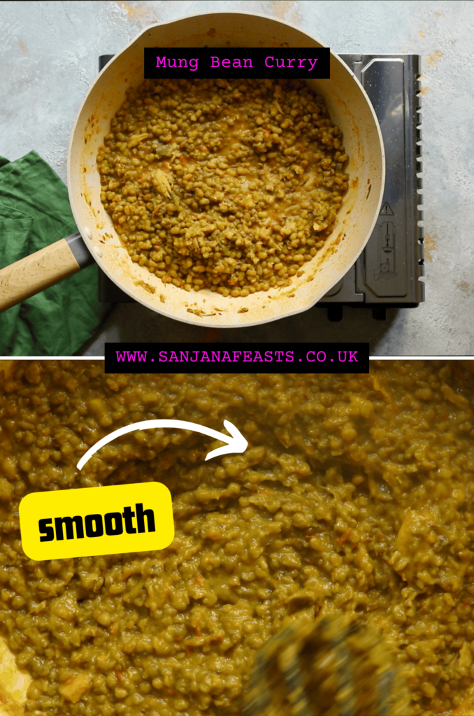 Indian mung bean curry