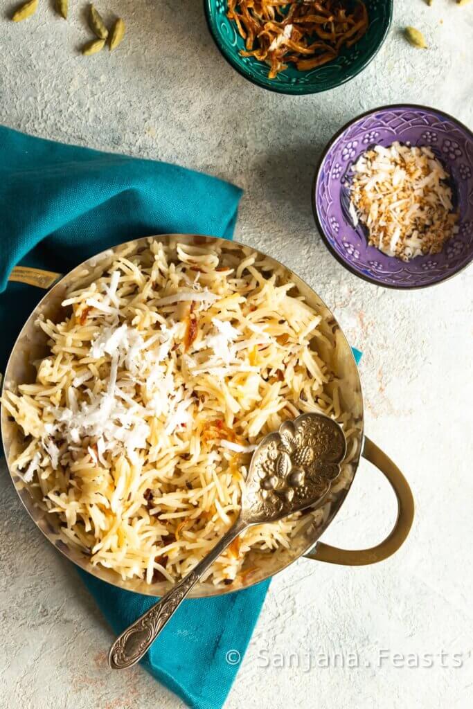 How to make Coconut Rice