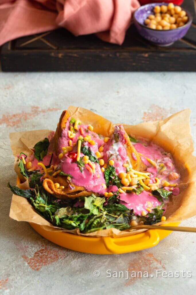 Samosa Chaat recipe