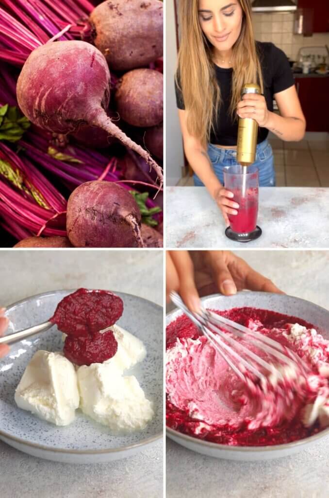 beetroot yoghurt
