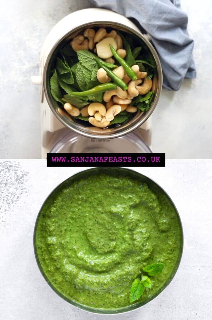 green chutney for chaat
