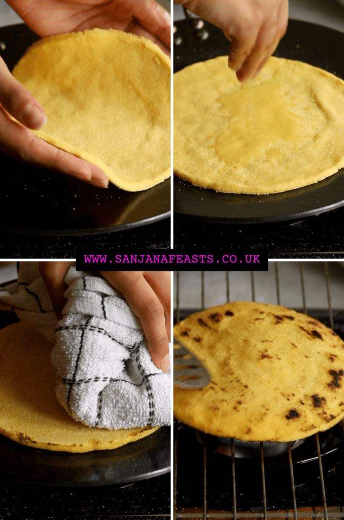 how to cook makki ki roti