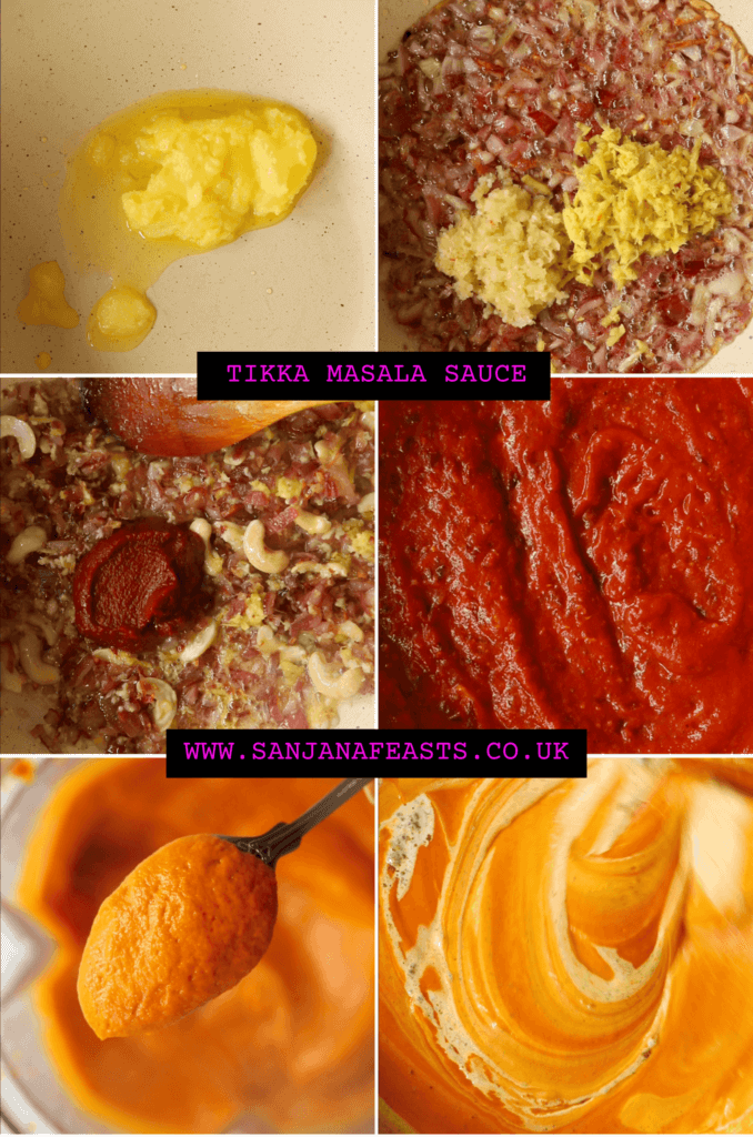 how to make tikka masala sauce gravy