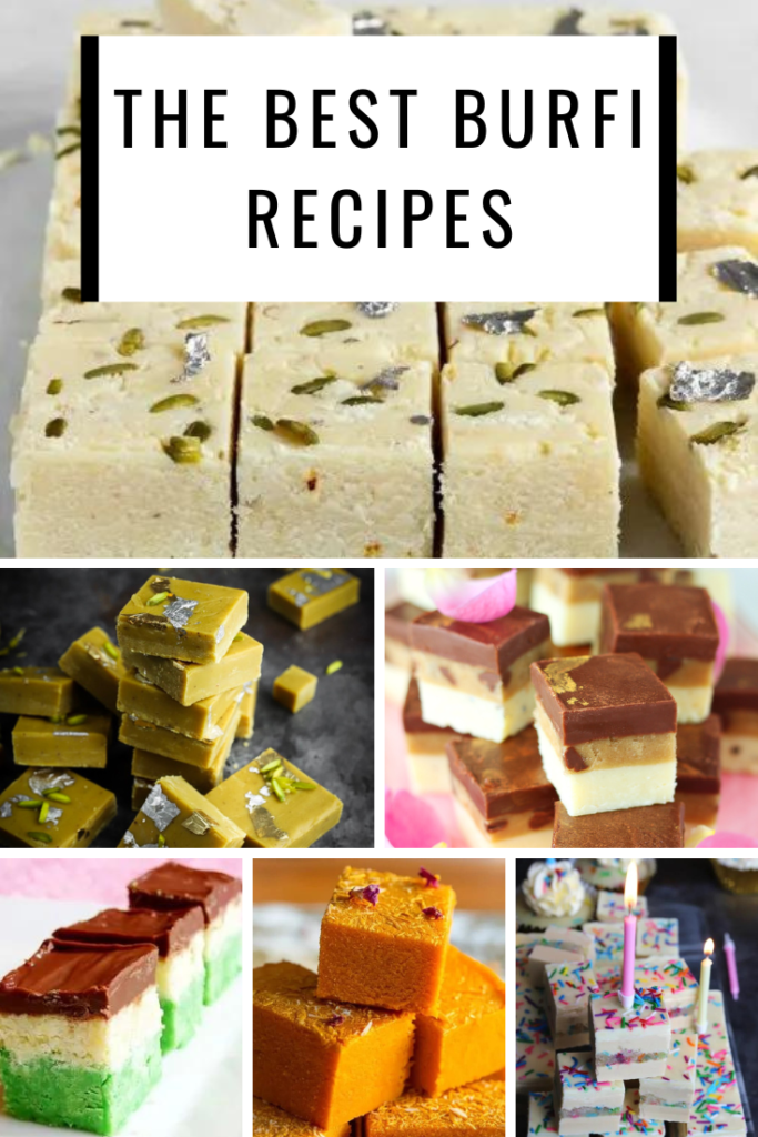 A grid post of Burfi Recipes to Satisfy Your Sweet Tooth