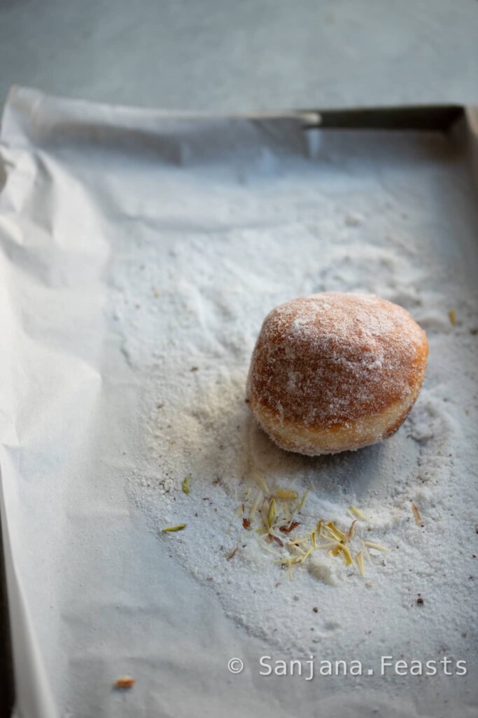 Different doughnut flavours and filling ideas