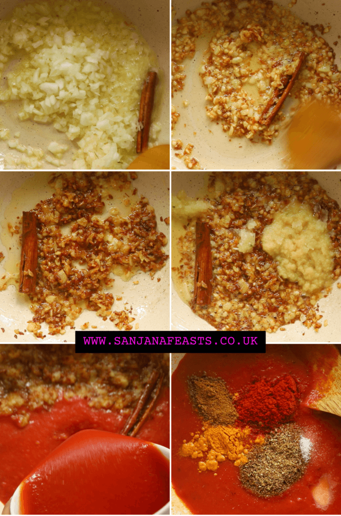 How to brown onions for curry bhuna