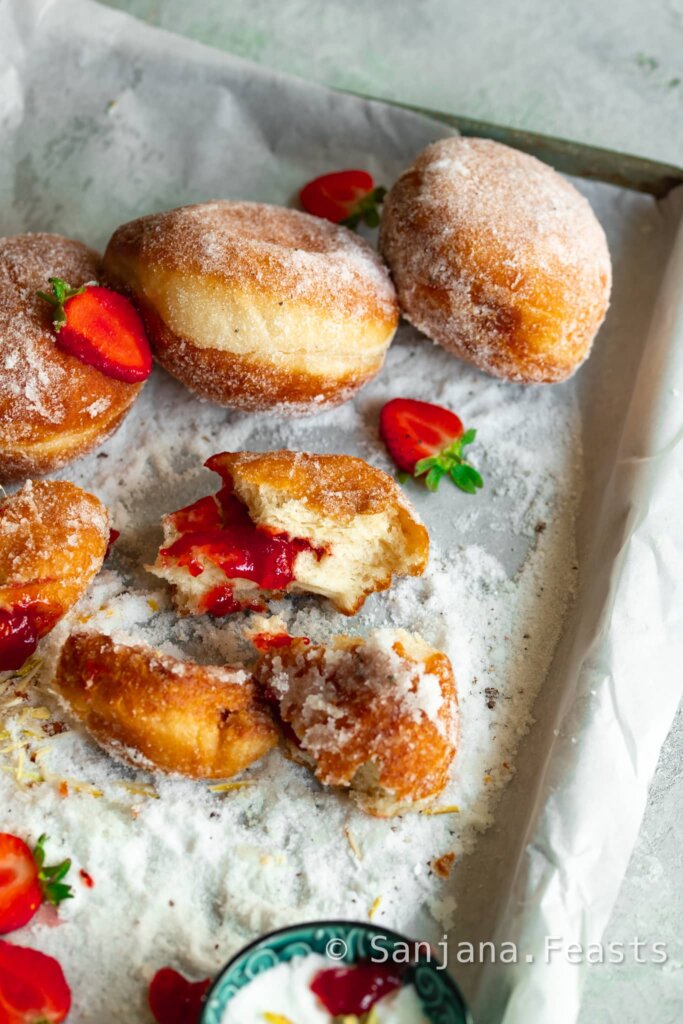 Jammy doughnuts are a British classic