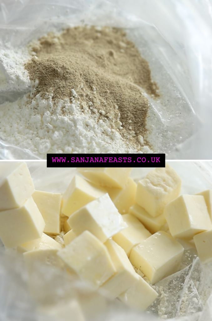 coating paneer for chilli paneer