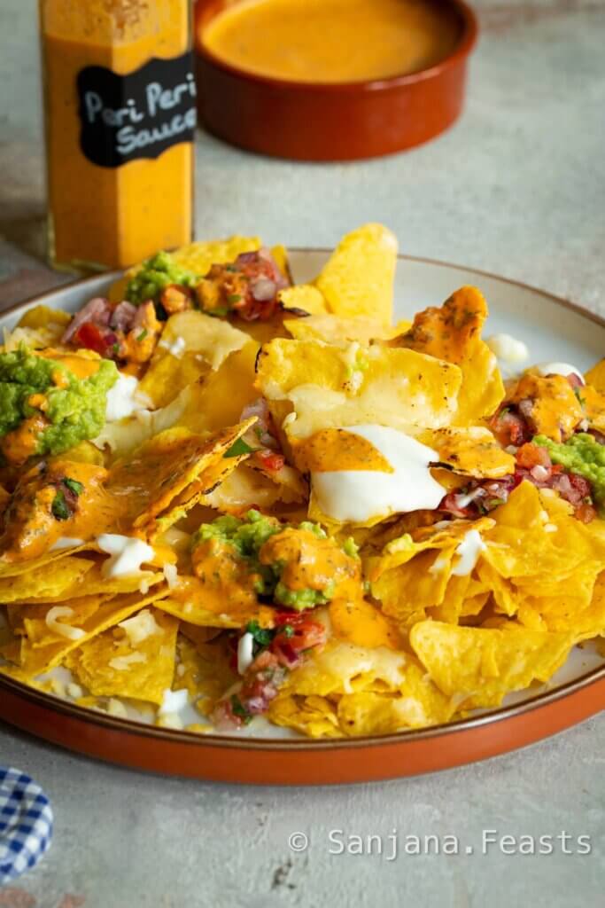 peri peri nachos