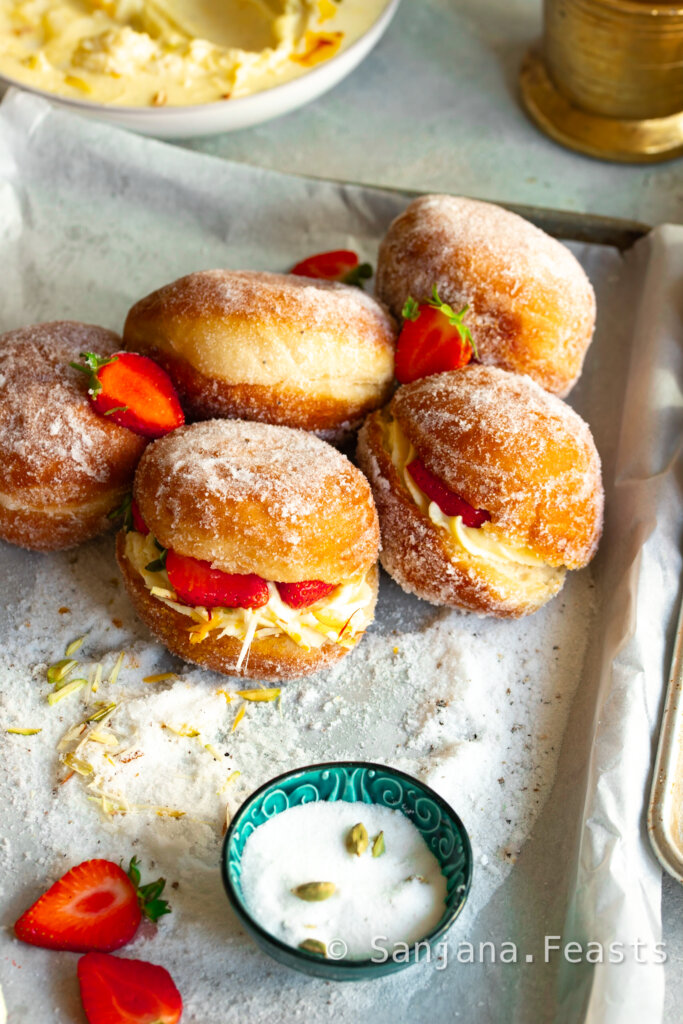 Diwali dessert ideas shrikhand doughnuts