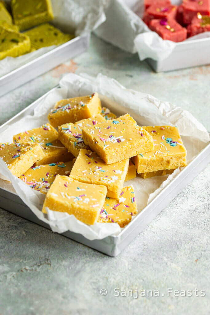 Milk Barfi recipe easy
