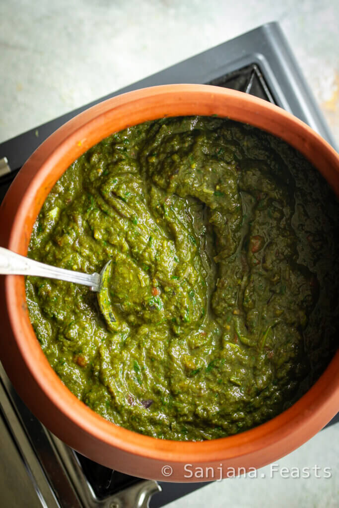 Saag recipe