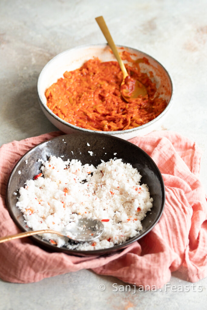 Coconut chutneys