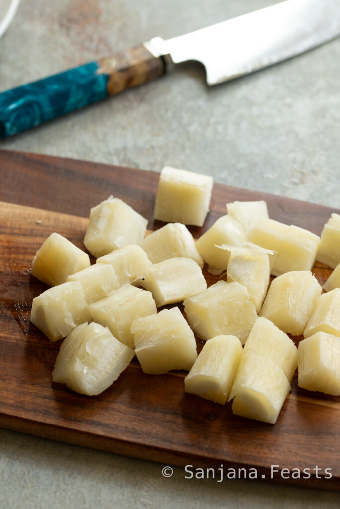 cassava pieces