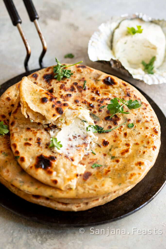 Boursin Aloo Paratha