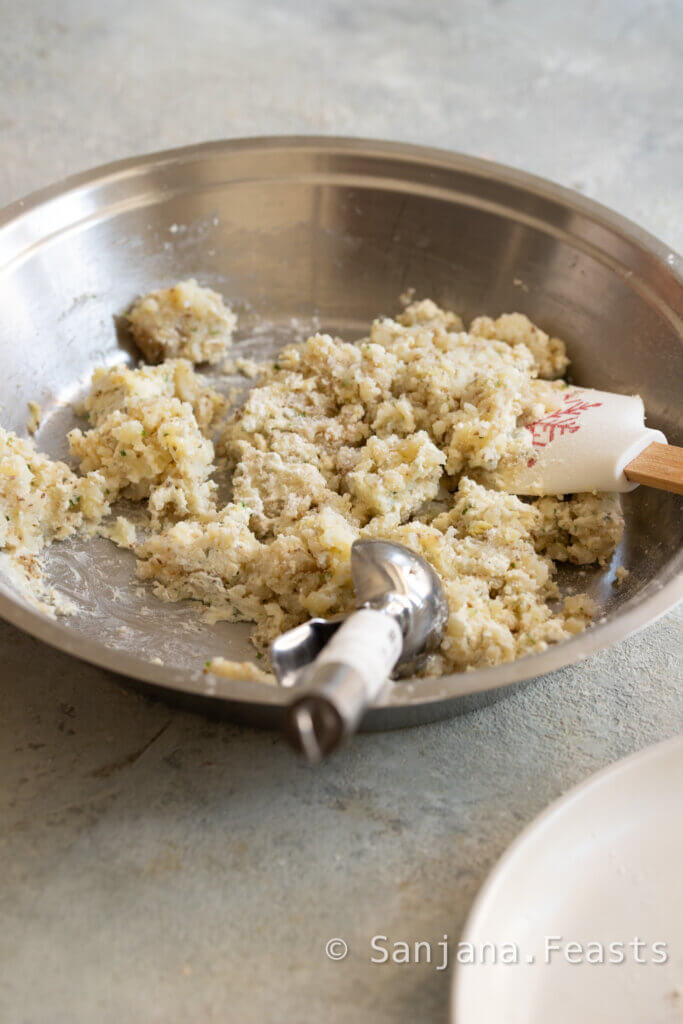 Spiced potato filling for aloo paratha