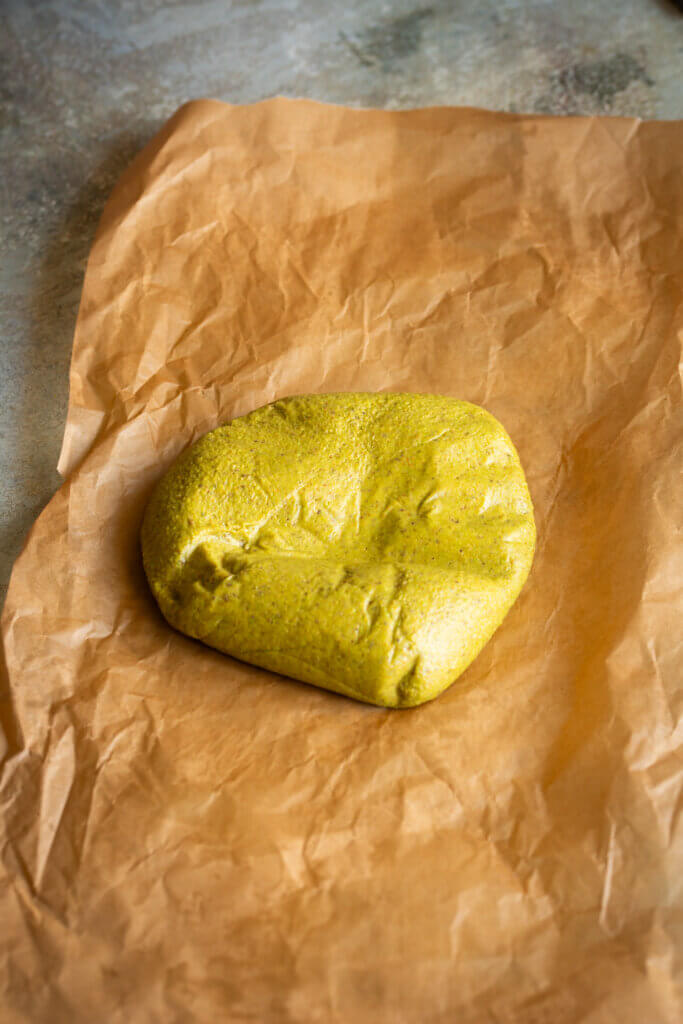 dough to be kneaded for mithai
